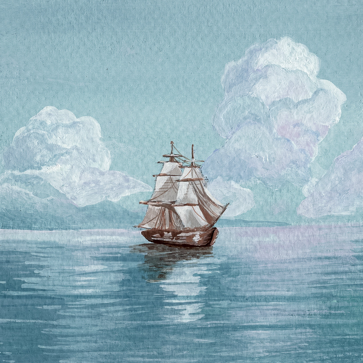 'The Seeking Ship' Original Painting