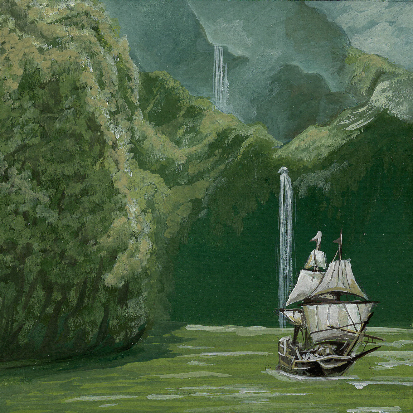 'Signs From The Sea' Original Painting