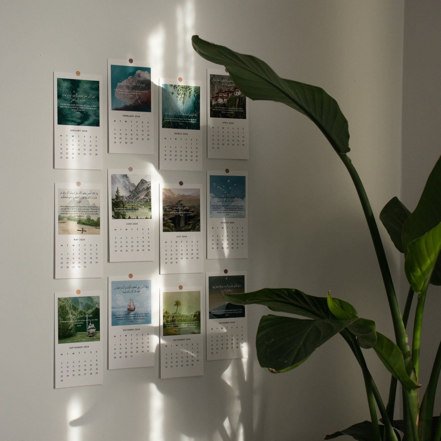 'Dhikr in nature' Calendar Set