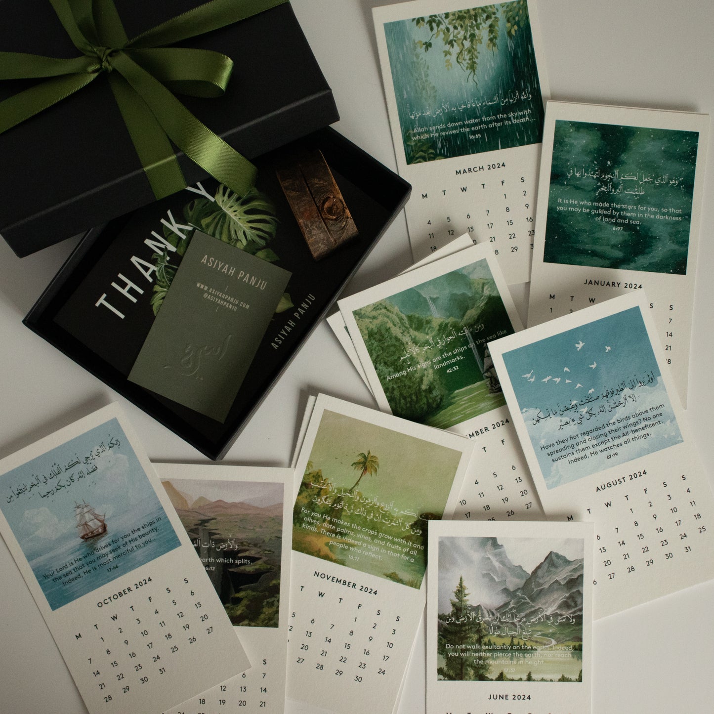 'Dhikr in nature' Calendar Set