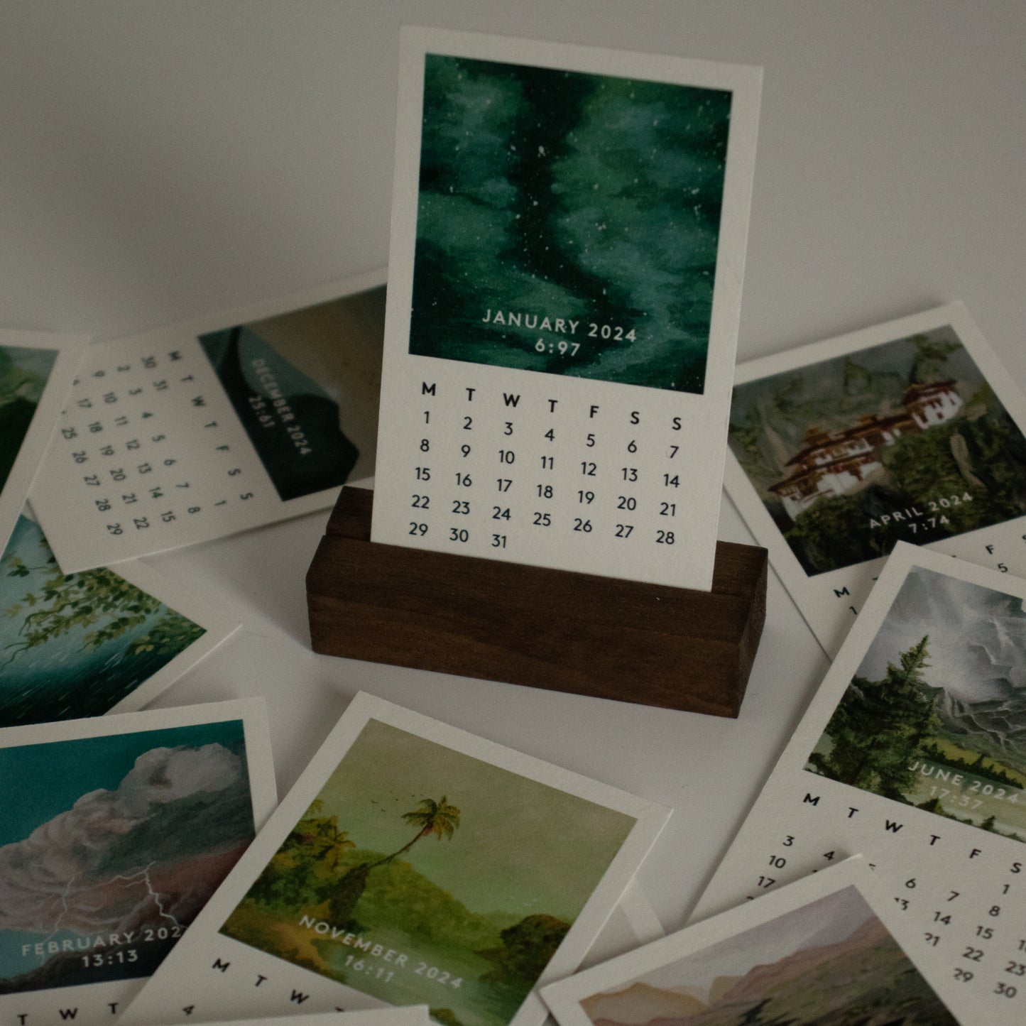 'Dhikr in Nature' Mini Calendar Set