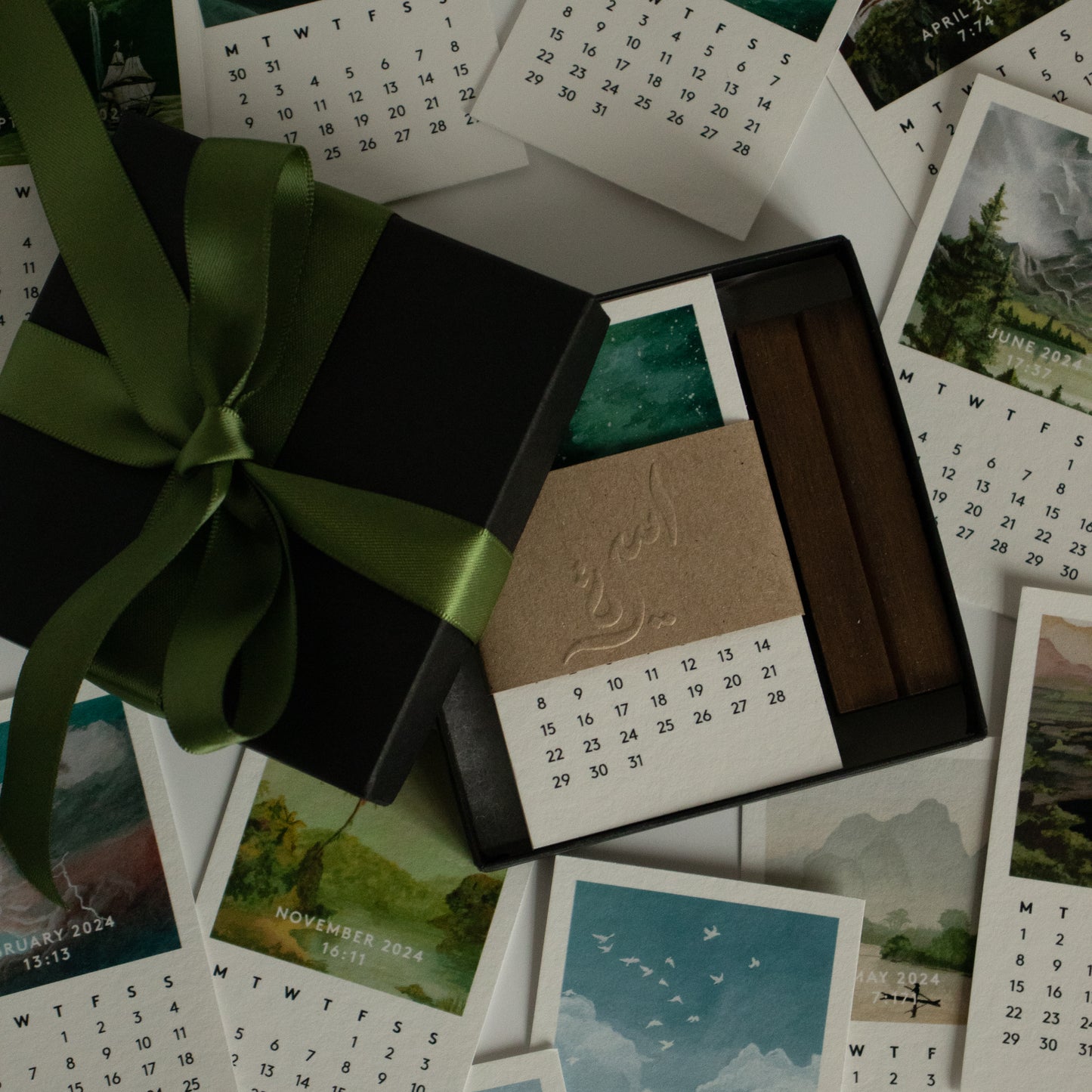 'Dhikr in Nature' Mini Calendar Set