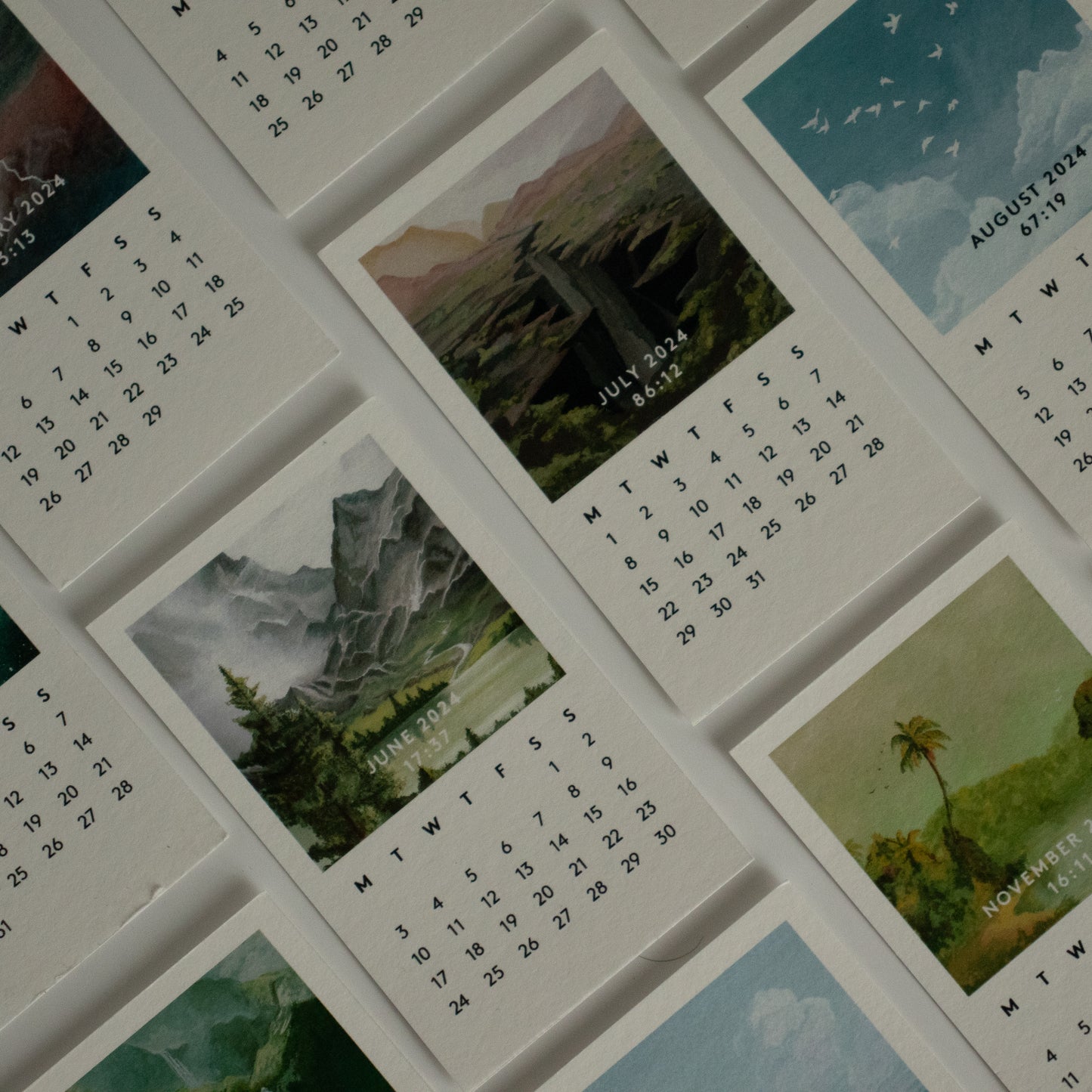 'Dhikr in Nature' Mini Calendar Set